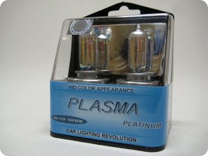 Автолампа H4 12V (100/90w) P43t PLASMA PLATINA Eagleye (2шт)