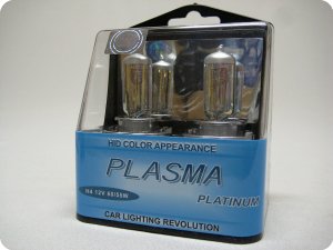 Автолампа H4 12V (60/55w) P43t PLASMA PLATINA Eagleye (2шт)