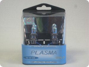 Автолампа H3 12v (55w) PK22s PLASMA GOLD Eagleye (2 шт)
