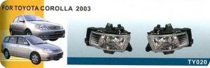 Фара противотуманная TY-020 (Toyota Corolla 2003г)