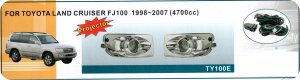 Фара противотуманная TY-100 E (Toyota Land Cruiser FJ100 1998-2007г)