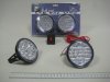 Фары светодиодные KS-13022 ходовые огни (18 LED), хром, провода, кнопка, 2шт.